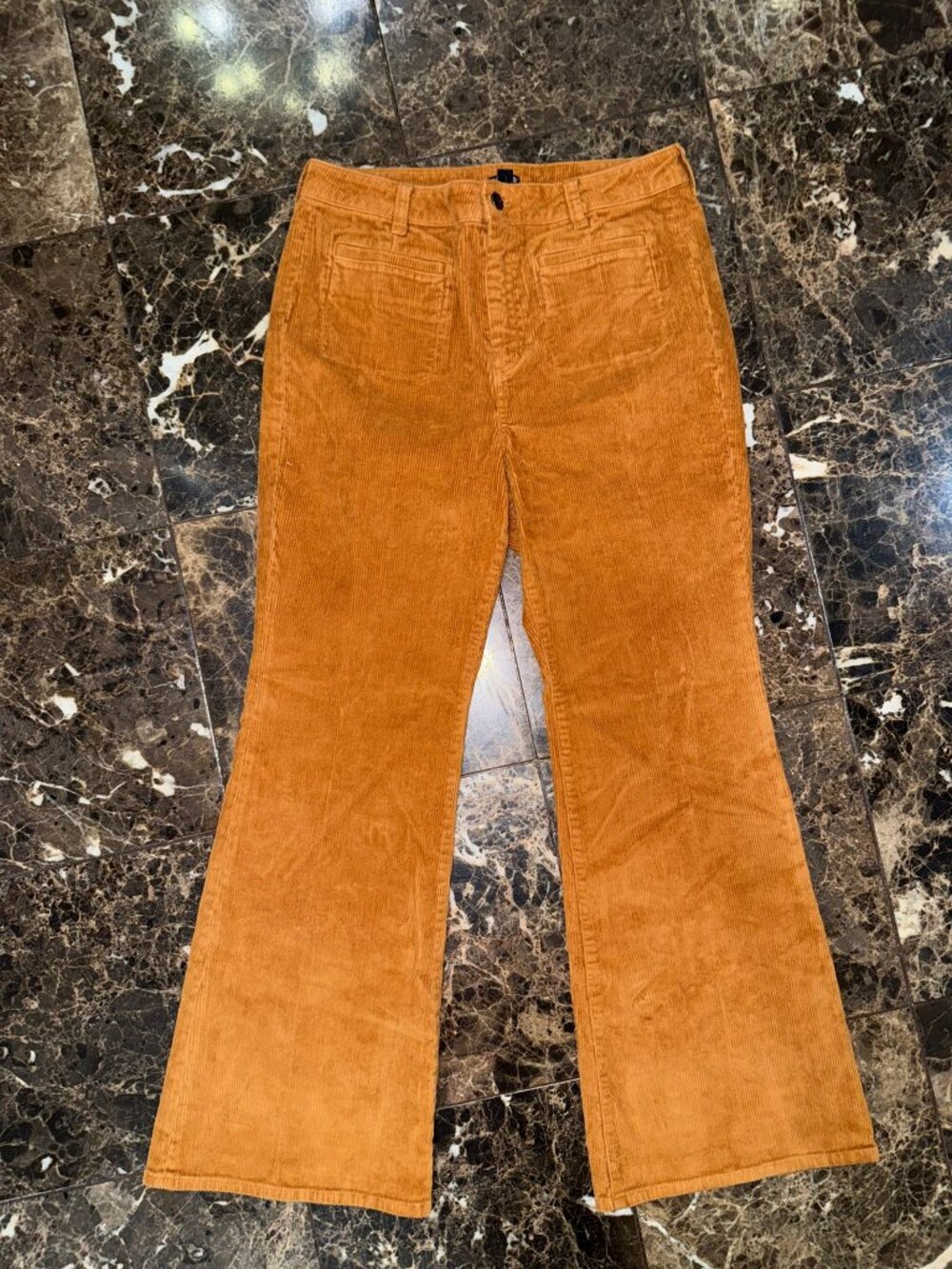 NWT J.Crew Petite Vintage Flare Corduroy Pants